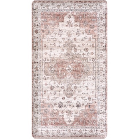 39 X 20 Pvc Rustic Medallion Anti-fatigue Kitchen Floor Mat - J&v  Textiles : Target