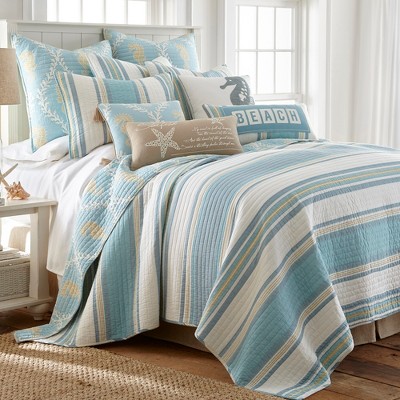 Catalina Quilt And Pillow Sham Set - Levtex Home : Target