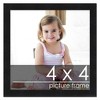 PosterPalooza | Square Simple Black Picture Frame - UV Acrylic, Foam Board Backing, Hanging Hardware - 2 of 4