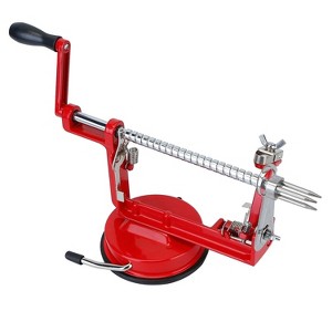 3-in-1 Apple Peeler, Corer & Slicer, Manual Hand-Crank Fruit & Potato Peeling Tool, Kitchen Gadget for Apples, Pears, Citrus - 1 of 4