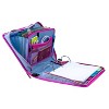 Case-it 3" Printed Nylon Ring Binder with Internal/External Pockets Bunch O Flowers Pink - 2 of 4