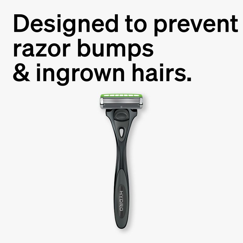 Schick Hydro Ultra Sensitive Razor &#8211; 3 Blade Razor for Men with Sensitive Skin &#8211; 1 Razor Handle with 4 Razor Refills, 5 of 13