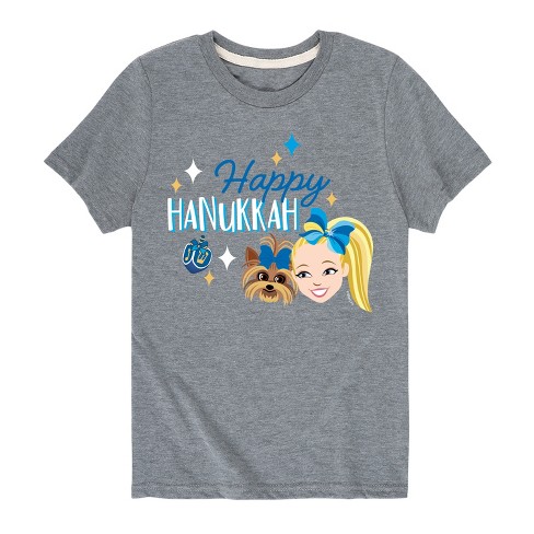 Boys' - JoJo Siwa - Happy Hanukkah Short Sleeve Graphic T-Shirt - image 1 of 3