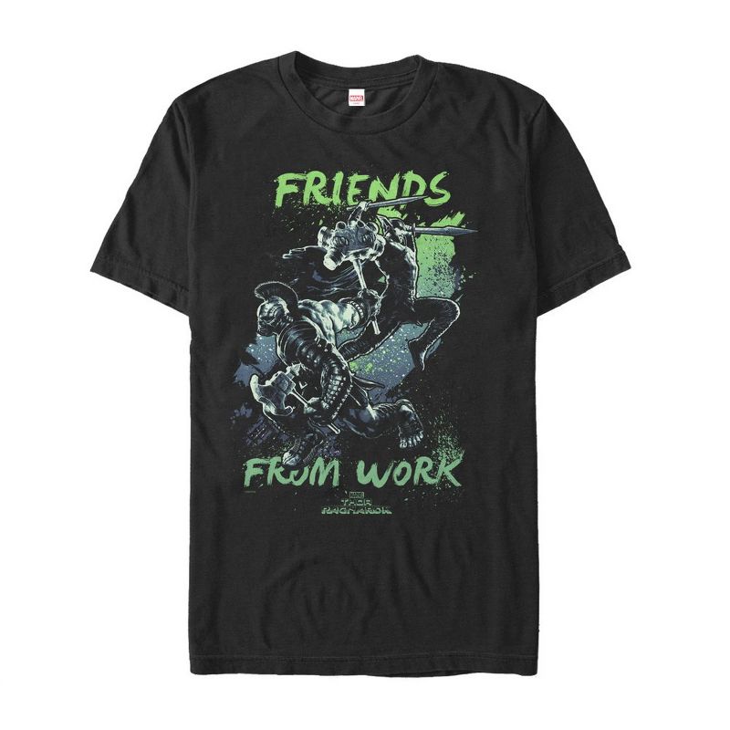 Men's Marvel Thor: Ragnarok Work Friends T-Shirt, 1 of 5
