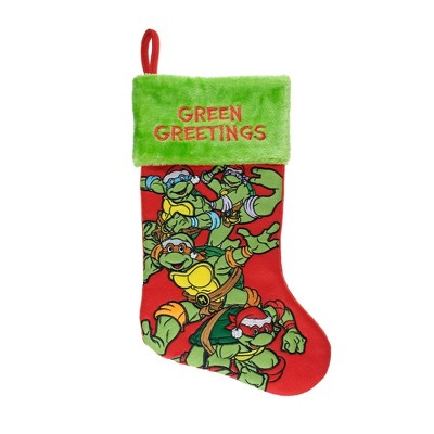Teenage Mutant Ninja Turtles Applique Holiday Stocking 20"
