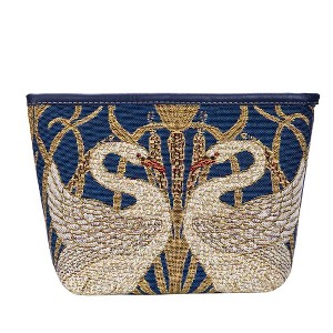 Signare USA Walter Crane Swan Art Make Up Cosmetic Bag - 1 of 2