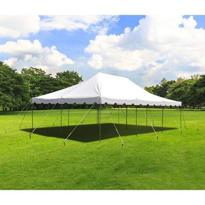Large White Waterproof PVC Outdoor Party Tent with Sidewalls