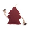 Country Living Sustainable Canvas & Jute Fire Hydrant Dog Chew Toy – Durable and Non-Toxic - 3 of 4