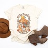 Simply Sage Market Women's Roam Free Distressed Short Sleeve Garment Dyed Tee - 3 of 4