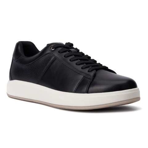 Мужские New York & Company Men's Brent Low Top Sneakers - 11, BLACK
