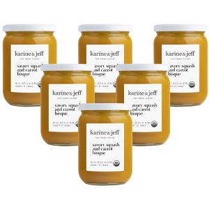 Karine & Jeff Organic Savory Squash and Carrot Bisque - Case of 6/16.9 fz - 1 of 2