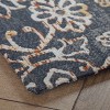 40"x54" Robin 1/4" Rug'D Chair Floor Mat Gray/Orange - Anji Mountain - 3 of 4