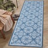 Washable Floral Living Room Rugs, Indoor Modern Soft Non Slip Textured Carpet for Bedroom Dining Room Office - 2 of 4