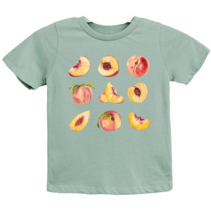 The Juniper Shop Peach Chart Youth Short Sleeve Tee - L - Seafoam - 1 of 4