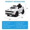 Electric Ride-On Car for Kids,12V 4.5AH, Dual Drive, Speed 1.2-2.2 Mph, Bluetooth Connectivity, LED, Ages 3+ - 2 of 4
