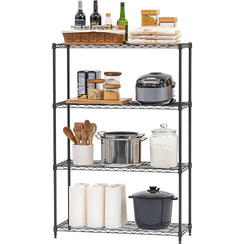 Iris 5 Shelf Organization Rack With Storage Adjustable Shelves : Target