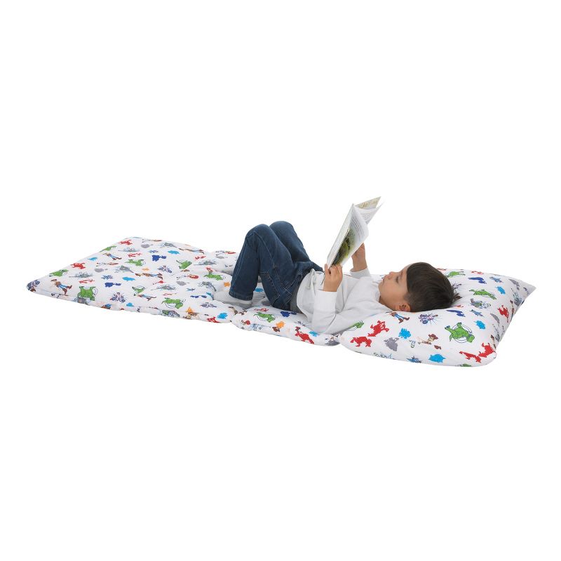 Disney Toy Story 4 - Blue, Green, Red and White Deluxe Easy Fold Toddler Nap Mat, 4 of 5