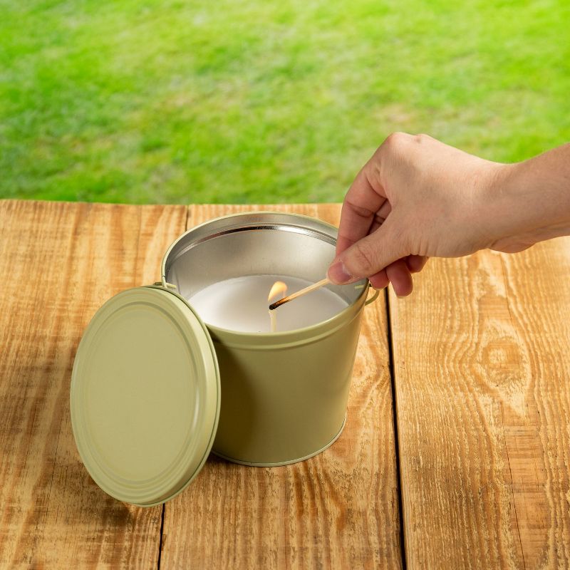 17oz Citro Guard Candle Tan Bucket - Cutter, 4 of 6