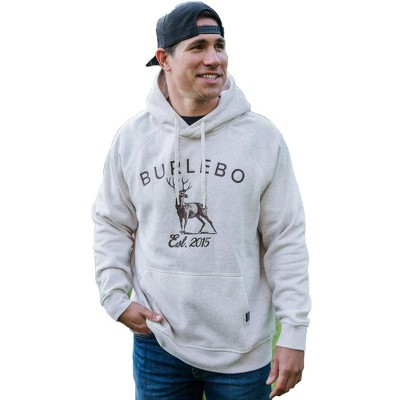 Burlebo Men's Long Sleeve Fleece Hoodie Sweatshirt