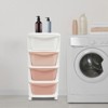 YIYIBYUS 4 Tier Storage Unit, Toy Organizer With 4 Drawers - 2 of 4