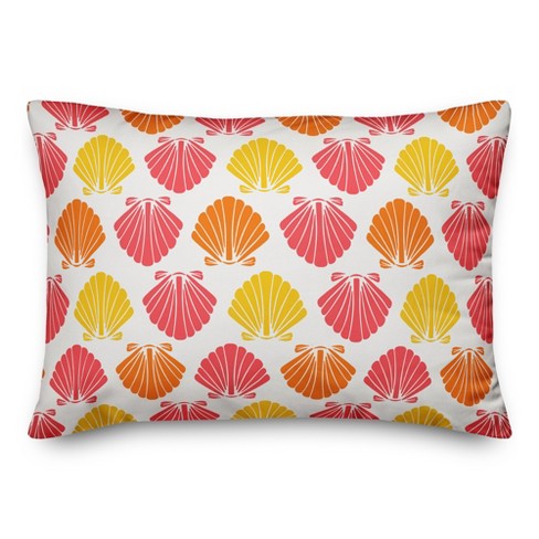 Creative Products Orange Polka Dots 16x16 Indoor / Outdoor Pillow - image 1 of 2