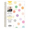 Blue Sky Brook Gossen Planner Notes Clear PET 5.875"x8.625" Weekly/Monthly Wirebound (12 Month) Rainbow Confetti - 3 of 4