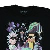 Seven Times Six Rick and Morty T-Shirt Men's Space Cruiser Cosmic Adventure Tee - 3 of 4