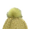 Charles Albert Girl's Chenille Pom Beanie - Kids Winter Hat - 3 of 3