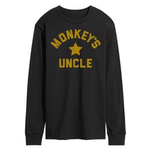 Men's - Instant Message - Monkey's Uncle Long Sleeve Graphic T-Shirt - 1 of 4