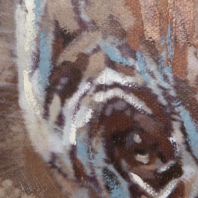 Majestic Elephant Acrylic Painting on Canvas