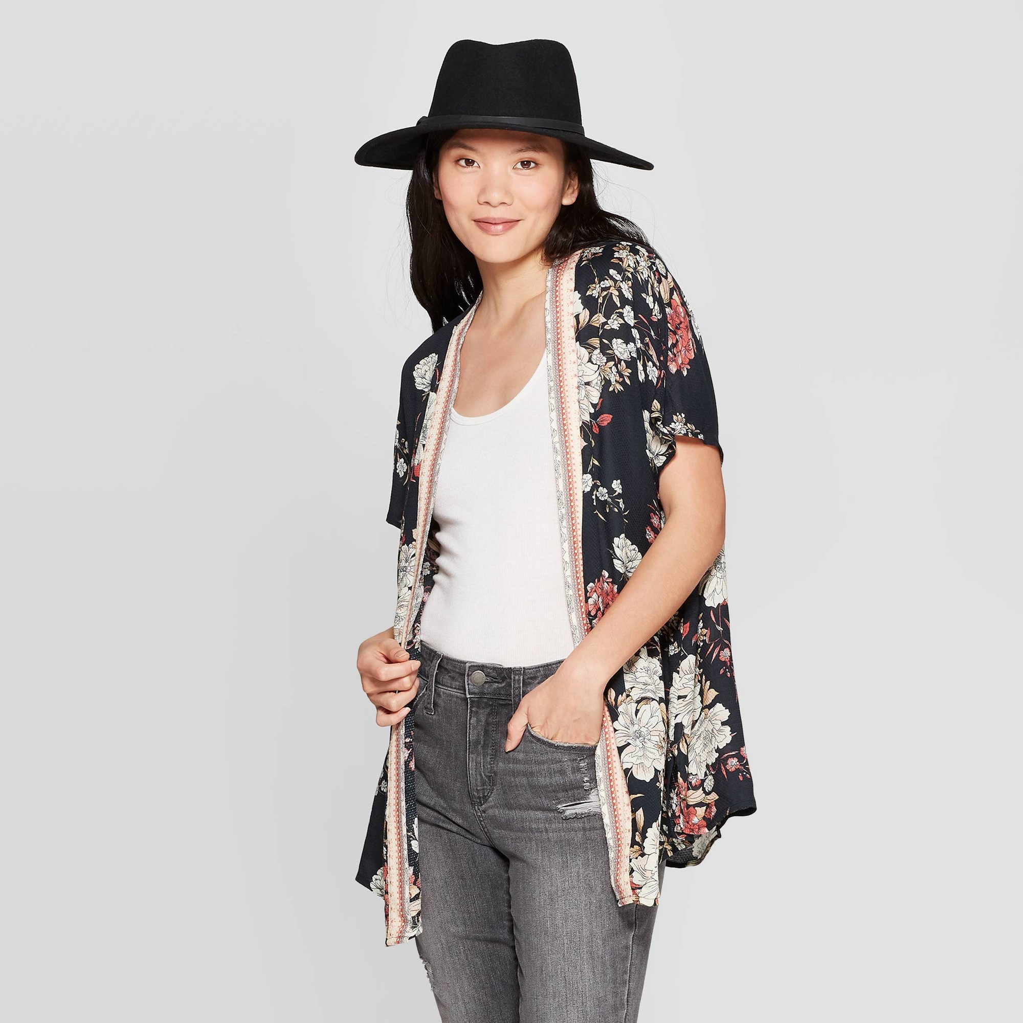 Short sleeve hotsell kimono jacket