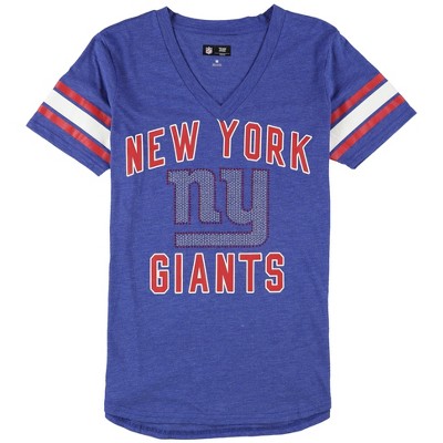 G-III Sports Womens New York Giants Embellished T-Shirt