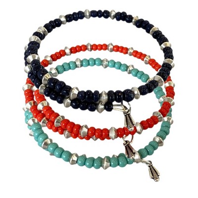 Fifth and Ninth - Mia Wrap Bracelet Bundle - Silver
