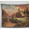 Cotton Tapestry Throw 60x50 inch – Inspirational Wall Decor by Manual Woodworkers and Weavers - 2 of 3