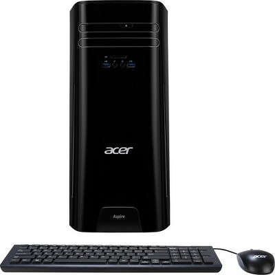 Acer Aspire TC-780 Desktop Computer - Core i5 i5-7400 - 8 GB RAM - 1 TB HDD - Windows 10 Home 64-bit - Intel HD Graphics 630 - DVD-Writer