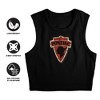 Women's Pontiac Early Pontiac Arrowhead Sleeveless Crop Top Tank - 3 of 4