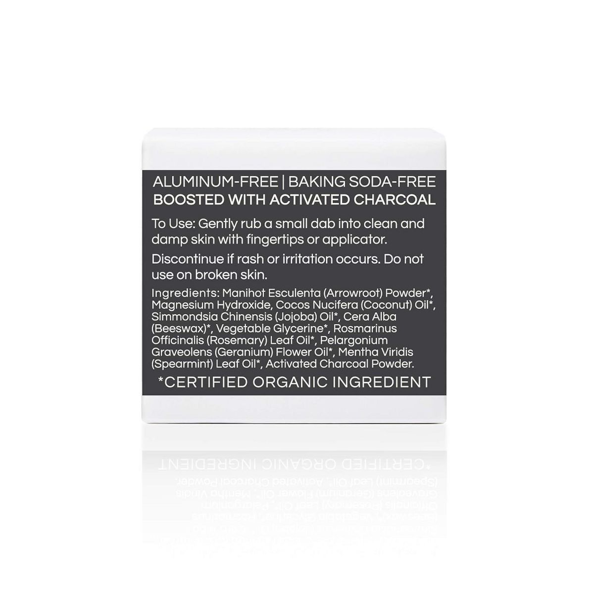 Little Seed Farm All-Natural Deodorant Cream – (2.4 oz) | Aluminum-Free, Paraben-Free Activated Charcoal Deodorant for Women & Men - thumbnail 2