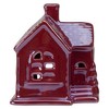 Northlight Ceramic House with Star Cutouts Christmas Decoration - 4" - 3 of 4