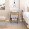 MH London Rhonda 24" Nightstand with Drawer Mango Wood - 3 of 4