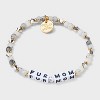 Little Words Project Fur Mom Beaded Bracelet - Gray - 3 of 4