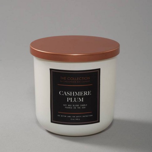 Cashmere Plum scented candle