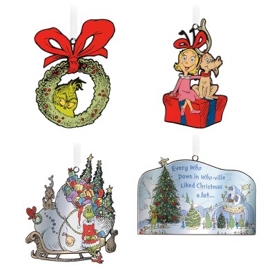 Hallmark The Grinch Set Of 3 top Ornaments