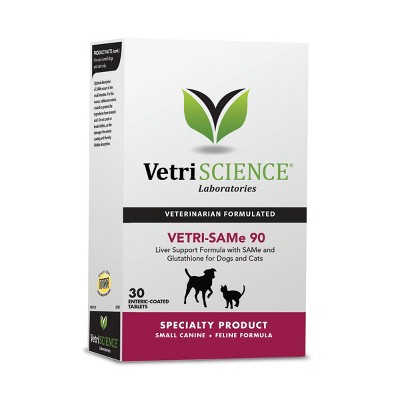 Vetriscience Laboratories Vetri-SAMe 90 mg Dog & Cat Tablets, 30 ct