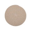 Unique Bargains Trivet Round Rope Woven Mat Cotton Non-woven Fabric 8.66"x8.66"x0.31" - 3 of 3