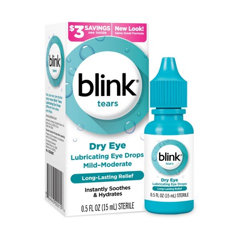 Sterile Artificial Tears Lubricant Eye Drops, 0.5 fl. oz