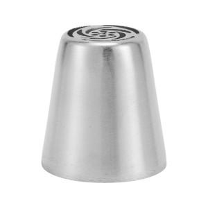 Unique Bargains Piping Tip 304 Stainless Steel Silver Tone 0.98"x1.46"x1.65" 1 Pcs - 1 of 3