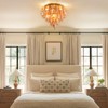 CityFurn 4-Light Modern Tiered Glass Chandelier Flush Mount Ceiling Light - 4 of 4