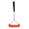 Dyna-Glo DG21GBN 21" Grill Brush with Nylon Bristles, Black and Red - 3 of 4