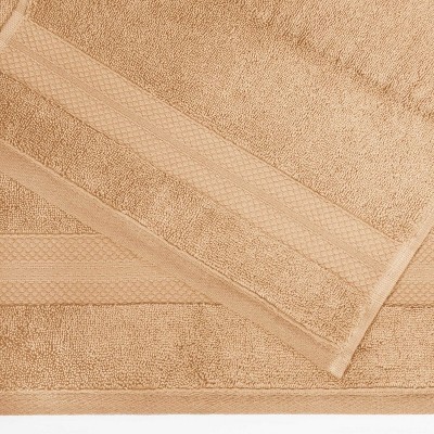 Hazelnut Turkish Cotton Plush Towel Set