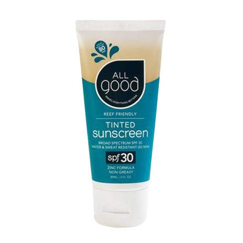 All Good Tinted Sunscreen Lotion - Spf 30 - 3 Fl Oz : Target